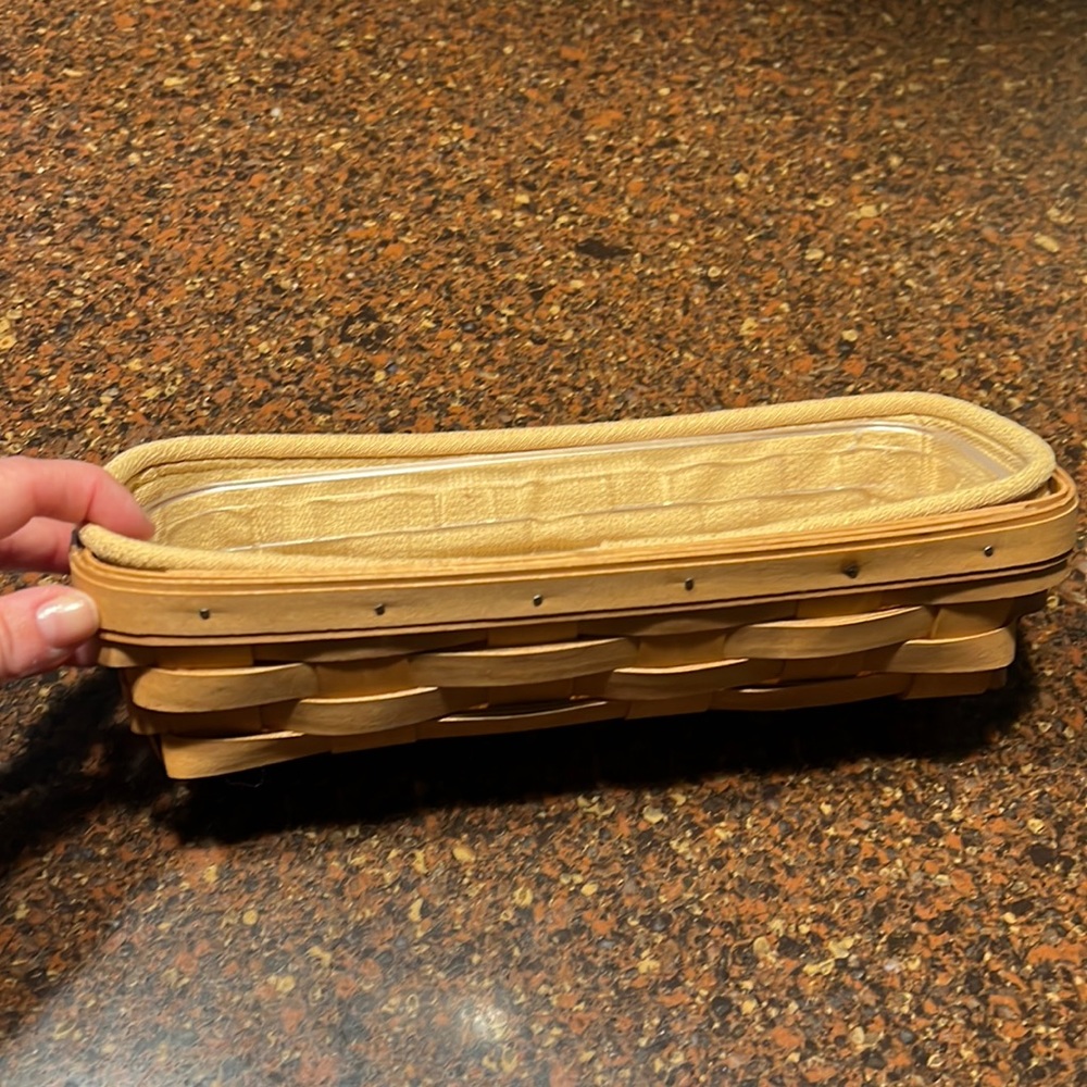 Longaberger cracker basket